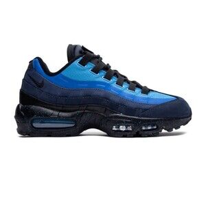 Stash × Nike Air Max 95 (2024) "Black and Harbor Blue" HF5515-400 Men’s Size 9.5